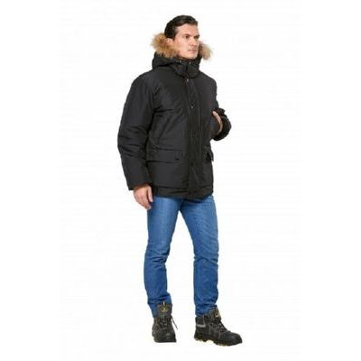 Куртка Аляска укороченная черный КУР562