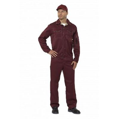 Костюм Умелец 1 бордо/бежевый КОС619